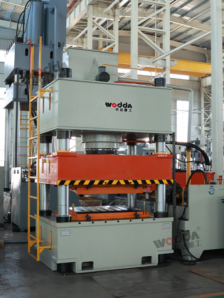 500噸沖壓不鏽鋼垃圾箱外殼成型液壓機