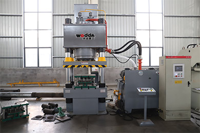 500噸礦用錨杆(gan)托盤液壓機生(shēng)産線