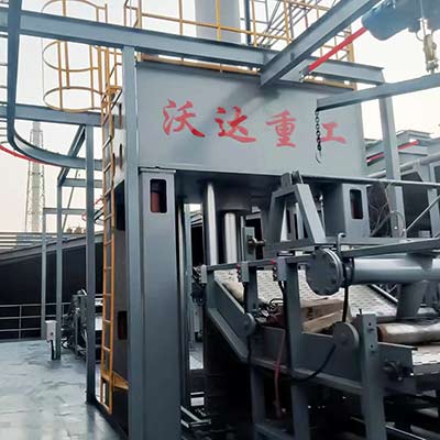 500噸固液分(fen)離高壓壓榨液(yè)壓機_河道污泥(ni)處理設備